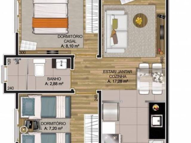 Apartamento para Venda em Caxias do Sul - 2