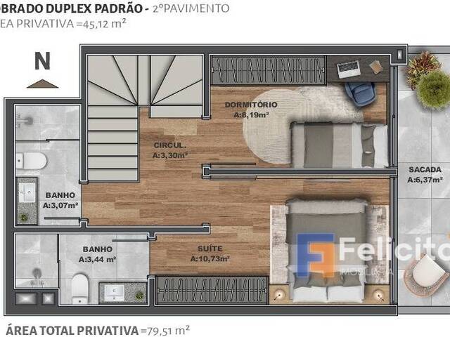 Apartamento para Venda em Caxias do Sul - 3