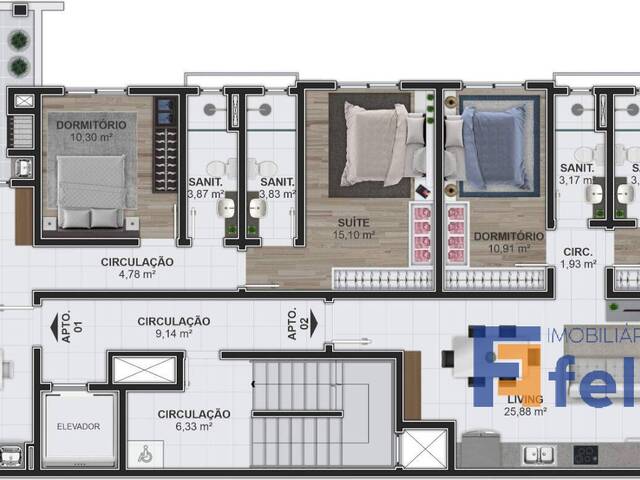 Apartamento para Venda em Caxias do Sul - 5