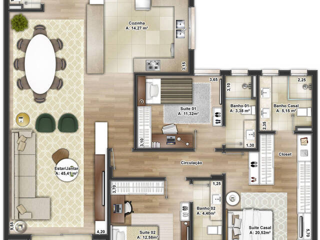 Apartamento para Venda em Caxias do Sul - 4