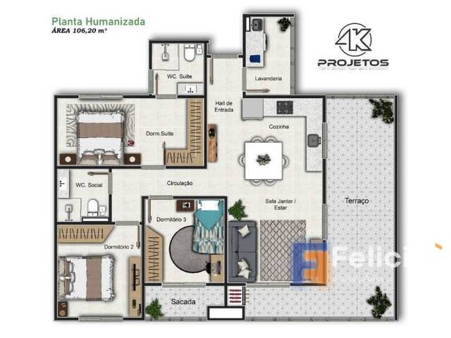 Apartamento para Venda em Caxias do Sul - 3